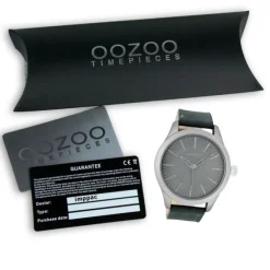 Oozoo Damen Armbanduhr Timepieces Analog Leder dunkelblau UOC7426A