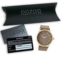 Oozoo Damen Armbanduhr Timepieces Analog Leder braun UOC9016A