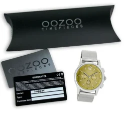 Oozoo Damen Armbanduhr Timepieces Analog Metall silber UOC9105A