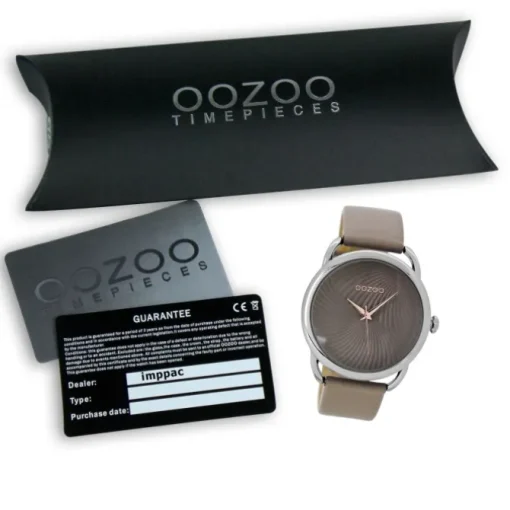 Oozoo Damen Armbanduhr Timepieces Analog Leder braun UOC9162A
