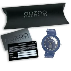Oozoo Damen Armbanduhr Timepieces Analog Plastik blau UOC4258A