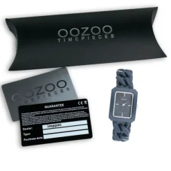 Oozoo Damen Armbanduhr Timepieces Analog Kunststoff grau UOC11278