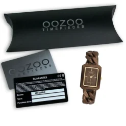 Oozoo Damen Armbanduhr Timepieces Analog Kunststoff bronze UOC11276