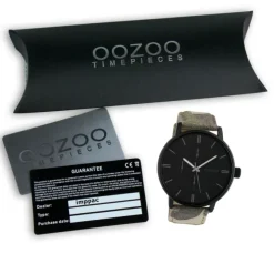 Oozoo Damen Armbanduhr Timepieces Analog Leder grün braun UOC10312