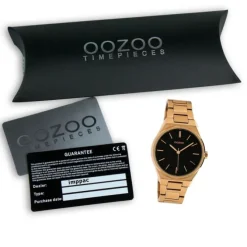 Oozoo Damen Armbanduhr Timepieces Analog Metall rosegold UOC10344