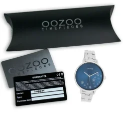 Oozoo Damen Armbanduhr Timepieces Analog Edelstahl silber UOC11121
