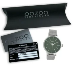 Oozoo Damen Armbanduhr Timepieces Analog Metall silber UOC10006