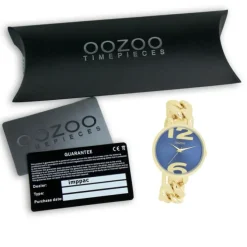 Oozoo Damen Armbanduhr Timepieces Analog Metall gold UOC11351