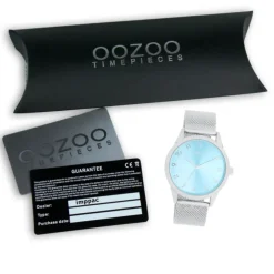 Oozoo Damen Armbanduhr Timepieces Analog Metall silber UOC11321