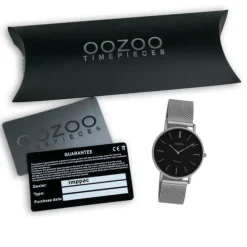 Oozoo Damen Armbanduhr Timepieces Analog Metall silber UOC9930A