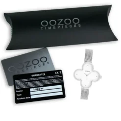Oozoo Damen Armbanduhr Timepieces Analog Metallband silber UOC11525