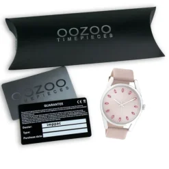 Oozoo Damen Armbanduhr Timepieces C10816 Analog Leder rosa UOC10816