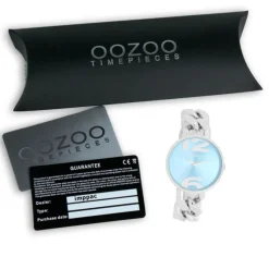Oozoo Damen Armbanduhr Timepieces Analog Metall silber UOC11350