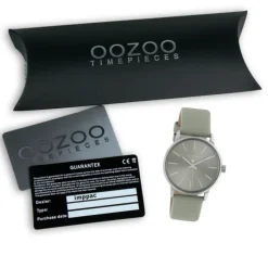 Oozoo Damen Armbanduhr Timepieces C10723 Analog Leder grün UOC10723