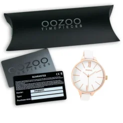 Oozoo Damen Armbanduhr Timepieces C9540 Analog Edelstahl weiß UOC9540