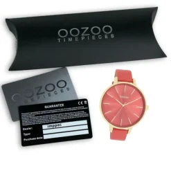 Oozoo Damen Armbanduhr Timepieces Analog Leder sienna UOC11255