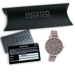 Oozoo Damen Armbanduhr Timepieces C11032 Analog Leder mehrfarbig UOC11032