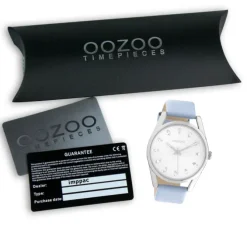 Oozoo Damen Armbanduhr Timepieces C10815 Analog Leder blau UOC10815