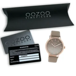 Oozoo Damen Armbanduhr Timepieces C10937 Analog Leder braun taupe UOC10937