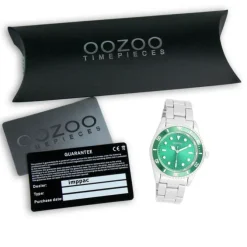 Oozoo Damen Armbanduhr Timepieces Analog Edelstahl silber UOC11146