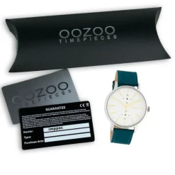 Oozoo Damen Armbanduhr Timepieces C10587 Analog Leder blau UOC10587