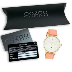 Oozoo Damen Armbanduhr Timepieces C10588 Analog Leder rosa UOC10588