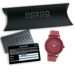 Oozoo Damen Armbanduhr Timepieces C10396 Quarz Leder altrosa UOC10396