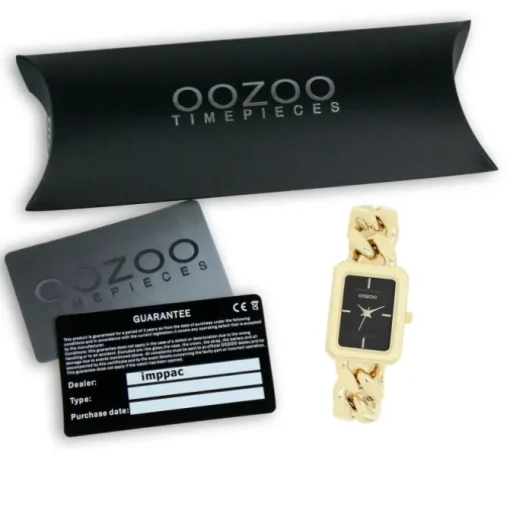 Oozoo Damen Armbanduhr Timepieces Analog Metall gold UOC11274