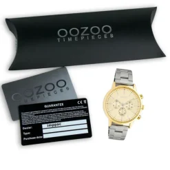 Oozoo Damen Armbanduhr Timepieces C10562 Analog Edelstahl silber UOC10562