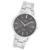 Oozoo Damen Armbanduhr Ultra Slim C20030 Analog Edelstahl silber UOC20030