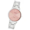 Oozoo Damen Armbanduhr Ultra Slim C20040 Analog Edelstahl silber UOC20040
