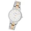 Oozoo Damen Armbanduhr Ultra Slim C20045 Edelstahl silber rosegold UOC20045
