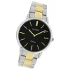 Oozoo Damen Armbanduhr Ultra Slim C20107 Analog Edelstahl silber gold UOC20107