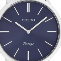 Oozoo Damen Armbanduhr Ultra Slim C20041 Analog Edelstahl silber UOC20041