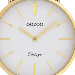 Oozoo Damen Armbanduhr Ultra Slim C20089 Analog Leder hellbraun UOC20089