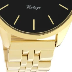 Oozoo Damen Armbanduhr Ultra Slim C9987 Analog Edelstahl gold UOC9987