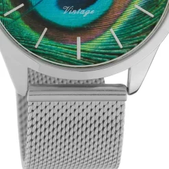 Oozoo Damen Armbanduhr Ultra Slim C10250 Analog Edelstahl silber UOC10250