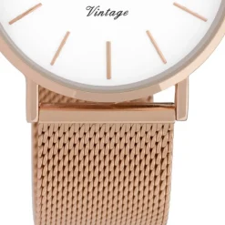 Oozoo Damen Armbanduhr Ultra Slim C9918 Analog Edelstahl rosegold UOC9918