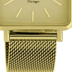 Oozoo Damen Armbanduhr Ultra Slim C20010 Analog Edelstahl gold UOC20010