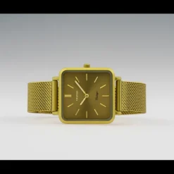 Oozoo Damen Armbanduhr Ultra Slim C20010 Analog Edelstahl gold UOC20010