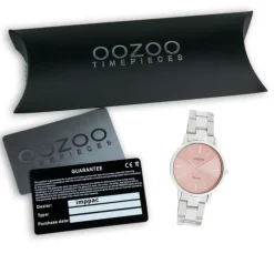 Oozoo Damen Armbanduhr Ultra Slim C20040 Analog Edelstahl silber UOC20040