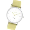 Oozoo Damen Armbanduhr Vintage Series Analog Leder grün UOC20277