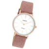 Oozoo Damen Armbanduhr Vintage C20157 Analog Leder rosa UOC20157