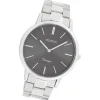 Oozoo Damen Armbanduhr Vintage Series Analog Metall silber UOC20021