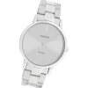Oozoo Damen Armbanduhr Vintage Series Analog Metall silber UOC20027