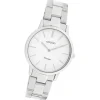 Oozoo Damen Armbanduhr Vintage Series Analog Metall silber UOC20038