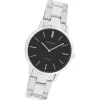 Oozoo Damen Armbanduhr Vintage Series Analog Metall silber UOC20043