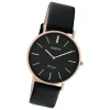 Oozoo Damen Armbanduhr Vintage Series C20209 Analog Leder schwarz UOC20209