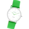 Oozoo Damen Armbanduhr Vintage Series Analog Leder grün UOC20284