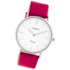 Oozoo Damen Armbanduhr Vintage C20212 Analog Leder rosa UOC20212